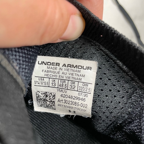 🖤GUC🖤Under Armour Curry Silent Flow 8 Basketball Shoes 3023085-002 Men’s SZ 14 - Picture 14 of 15